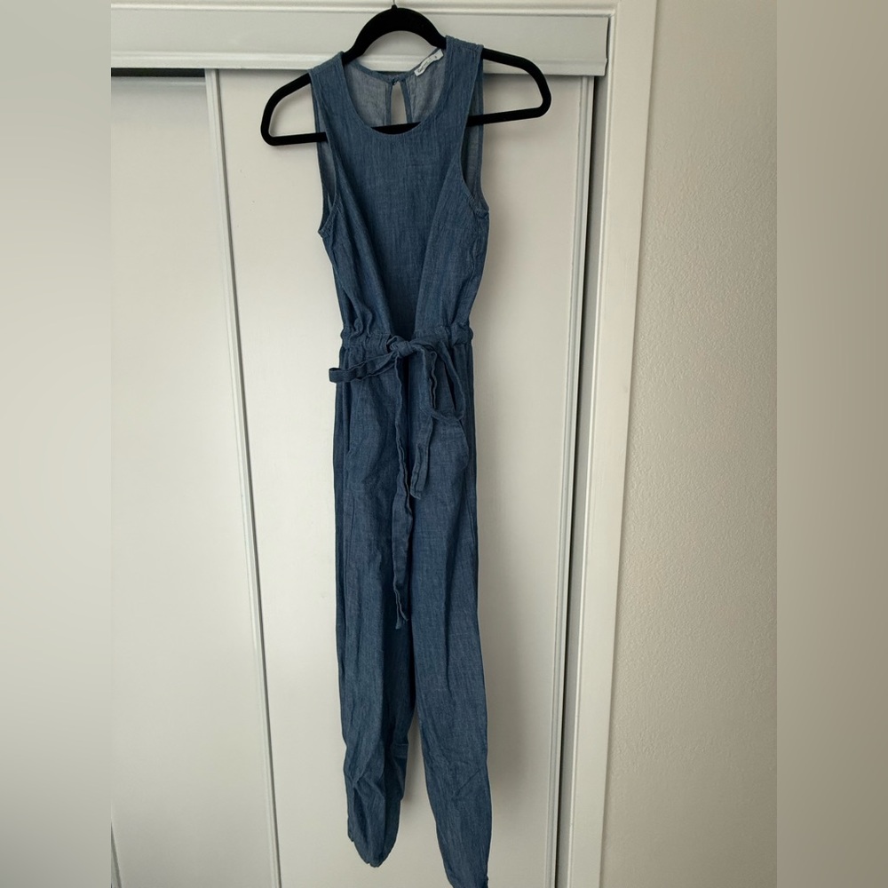 GAP Blue Denim Jumpsuit